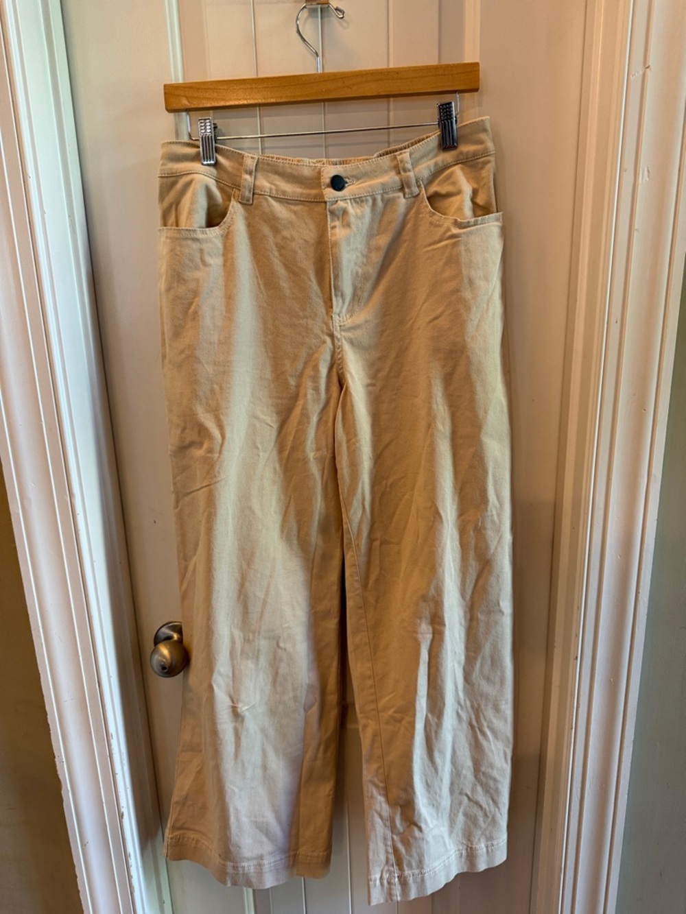 Pact wide leg khaki pants - Picture 2 of 6